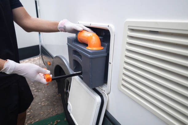 Porta potty delivery and setup in West Liberty, WV